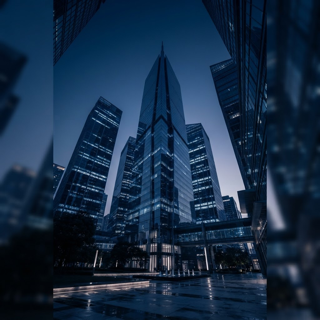 Modern corporate towers representing Highview Holdings Ltd global presence